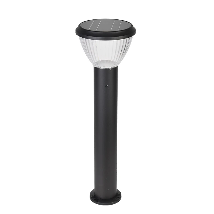 Bolard solar LED anti-UV