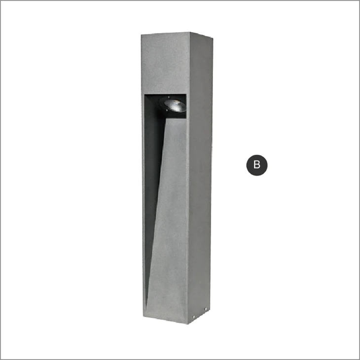 Modern Dark Grey Anti Corrosion Design Adjustable Lightness